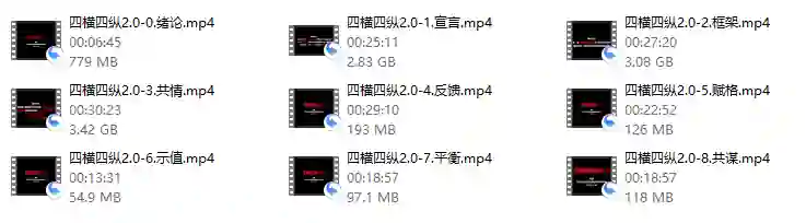 《四横四纵2.0》实战指南:限时揭秘专属成长路径-美库-图集网站地址【共享会员账号】