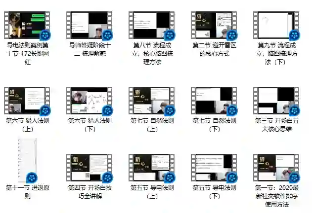 七分学堂猎心计划实战指南:情感攻心术限时揭秘-美库-图集网站地址【共享会员账号】