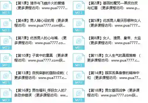 甄琦学长《成功男人的情感刚需》实战指南|限时揭秘专属情感升级方案-美库-图集网站地址【共享会员账号】