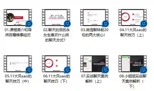 倪恋爱教育微信聊天前20句实战指南|限时揭秘专属话术-美库-图集网站地址【共享会员账号】