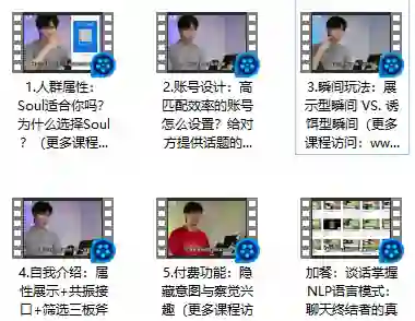 社交光谱社长《SOUL掌握》实战指南|限时揭秘专属社交心法-美库-图集网站地址【共享会员账号】
