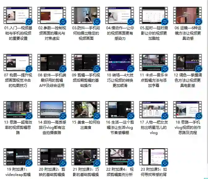 手机摄影实战指南:用手机拍出酷炫短视频(V3.0专属版)-美库-图集网站地址【共享会员账号】