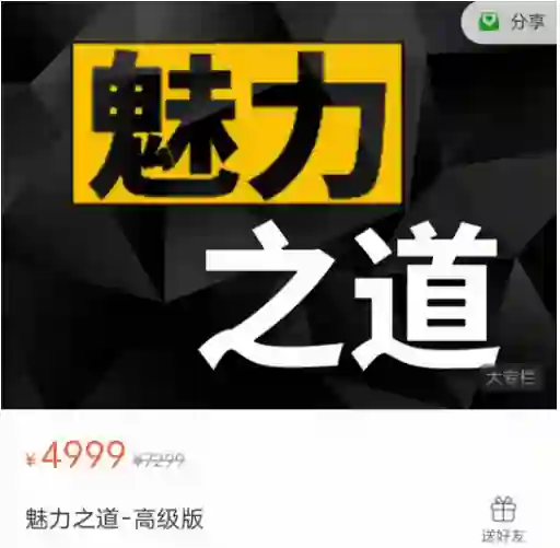 Leo《魅力之道-标准版》实战指南:3步解锁专属魅力密码-美库-图集网站地址【共享会员账号】