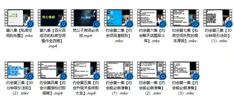 梵公子《约会加速器》实战指南:揭秘高效脱单核心技巧-美库-图集网站地址【共享会员账号】