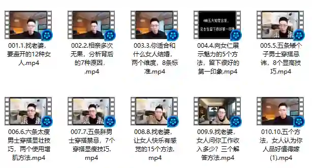 单身男人找老婆实战指南:痛点破解+专属脱单攻略-美库-图集网站地址【共享会员账号】