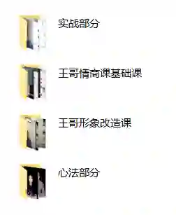王哥私教课V3.0｜实战情感指南·限时解锁专属成长秘籍-美库-图集网站地址【共享会员账号】