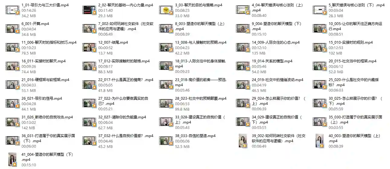 图片[2]-欧阳梦琪《男性魅力提升系列课—无限话题聊天训练从零起步7天社交达人速成》-美库-图集网站地址【共享会员账号】